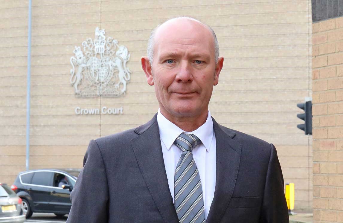 Darryl at Crown Court