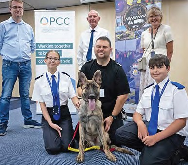 Members of the Tri-force Animal Welfare Scheme with the Commissioner.jpg